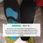 Pair of orthopedic insoles for plantar fasciitis with a raised arch and a deep heel cup