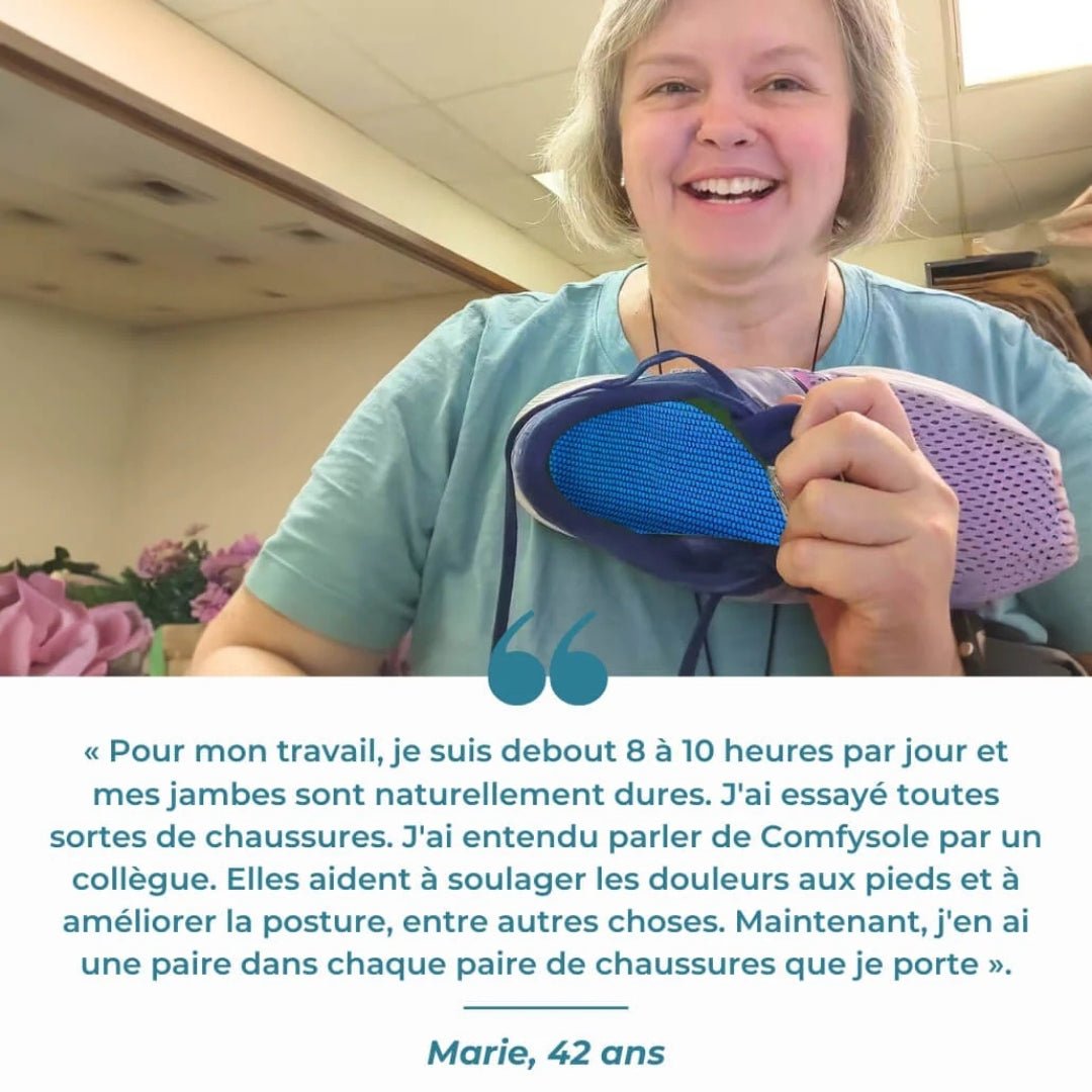 Orthopedic insoles for bunions with a heel cushion, arch support and metatarsal pad