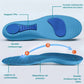 Orthopedic insoles for bunions with a heel cushion, arch support and metatarsal pad