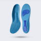 Orthopedic insoles for bunions with a heel cushion, arch support and metatarsal pad