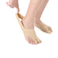 Pair of insoles for bunions with a heel cushion, arch support and metatarsal pad