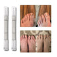 Toenail fungus serum in a slim applicator pen for brushing onto the nail