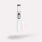 Handheld laser pen held over the toenail to treat nail fungus at home