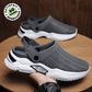 Orthopedic walking shoes with a pressure-spreading sole for pain-free everyday steps